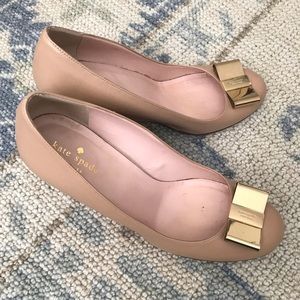 Kate Spade Nude Wedges